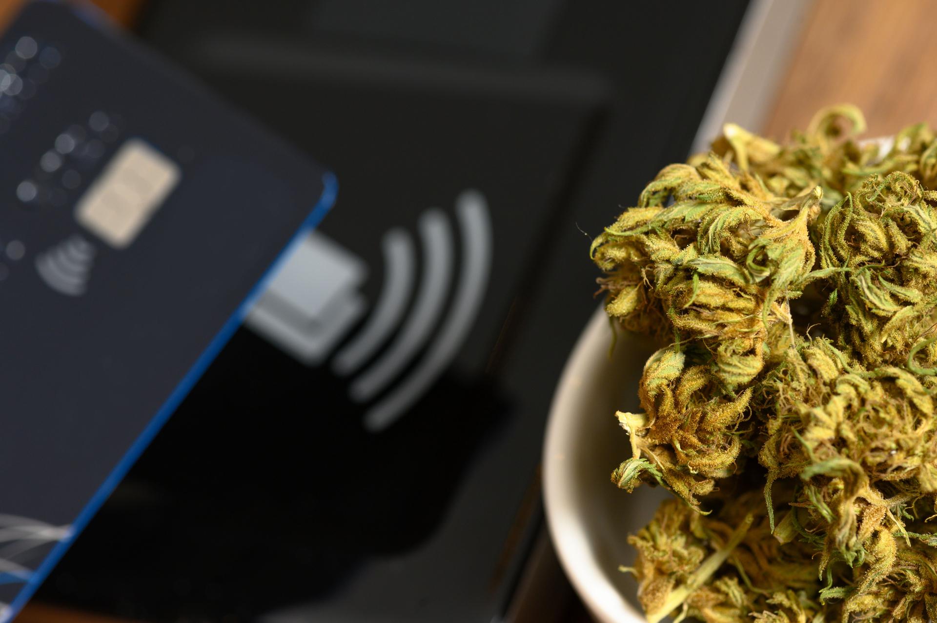 Purchasing Cannabis with a credit card